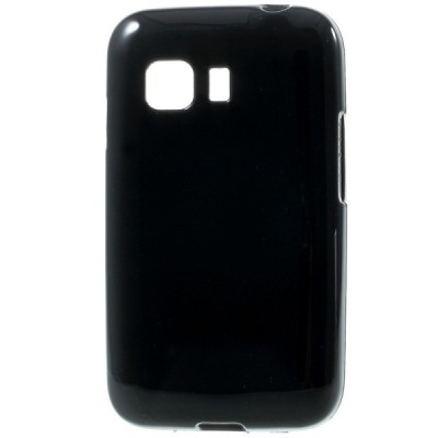 Samsung Galaxy Young 2 (G130) kieto silikono TPU juodas dėklas - nugarėlė / Priedai.lt