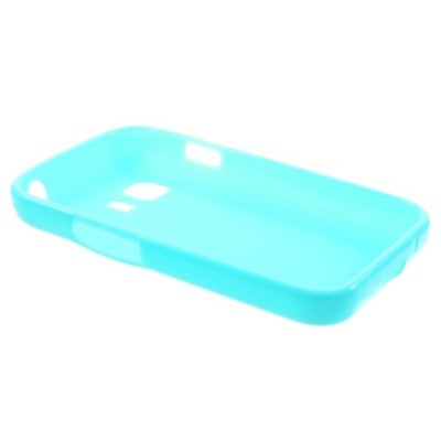 Samsung Galaxy Young 2 (G130) kieto silikono TPU šviesiai mėlynas dėklas - nugarėlė / Priedai.lt