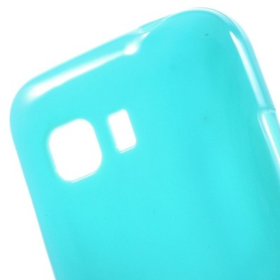 Samsung Galaxy Young 2 (G130) kieto silikono TPU šviesiai mėlynas dėklas - nugarėlė / Priedai.lt
