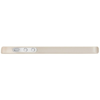 Auksinis „Nillkin“ Frosted Shield serijos Apple iPhone SE (5, 5s) dėklas (dėkliukas) su apsaugine ekrano plėvele / Priedai.lt