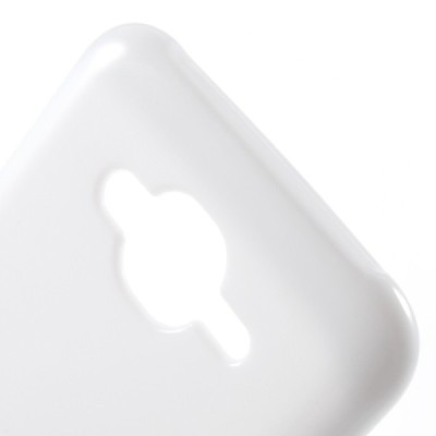 Samsung Galaxy J7 (J700) kieto silikono TPU baltas dėklas - nugarėlė / Priedai.lt