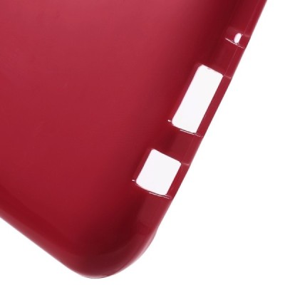 Samsung Galaxy J7 (J700) kieto silikono TPU raudonas dėklas - nugarėlė / Priedai.lt
