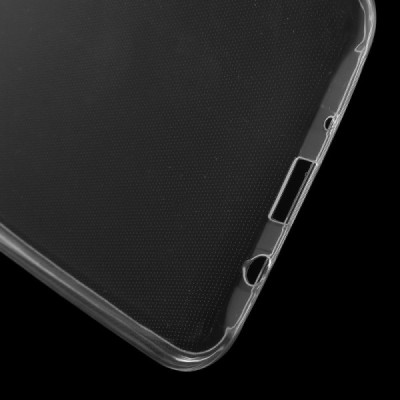 Samsung Galaxy J7 (J700) skaidrus (permatomas) kieto silikono TPU ploniausias pasaulyje dėklas / Priedai.lt