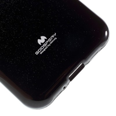 Samsung Galaxy J2 (J200) Mercury juodas kieto silikono tpu dėklas - nugarėlė / Priedai.lt