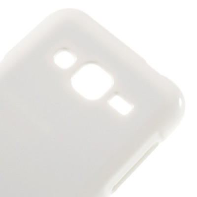 Samsung Galaxy J2 (J200) Mercury baltas kieto silikono tpu dėklas - nugarėlė / Priedai.lt