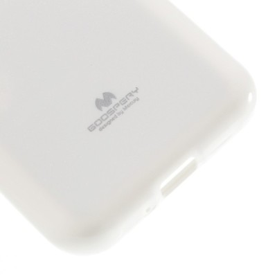 Samsung Galaxy J2 (J200) Mercury baltas kieto silikono tpu dėklas - nugarėlė / Priedai.lt