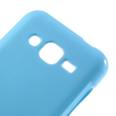Samsung Galaxy J2 (J200) Mercury šviesiai mėlynas kieto silikono tpu dėklas - nugarėlė / Priedai.lt