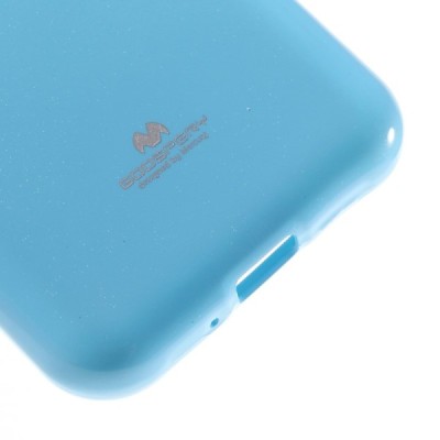 Samsung Galaxy J2 (J200) Mercury šviesiai mėlynas kieto silikono tpu dėklas - nugarėlė / Priedai.lt