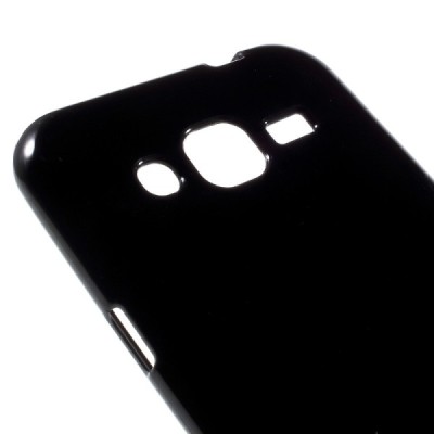 Samsung Galaxy J2 (J200) kieto silikono TPU juodas dėklas - nugarėlė / Priedai.lt