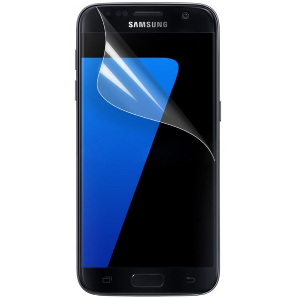 „ISME“ apsauginė ekrano plėvelė (pilnai dengianti) - skaidri (Galaxy S7)