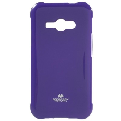 Samsung Galaxy J1 Ace (J110) Mercury violetinis kieto silikono tpu dėklas - nugarėlė / Priedai.lt