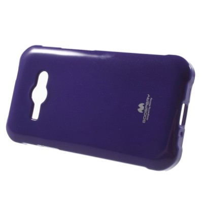 Samsung Galaxy J1 Ace (J110) Mercury violetinis kieto silikono tpu dėklas - nugarėlė / Priedai.lt