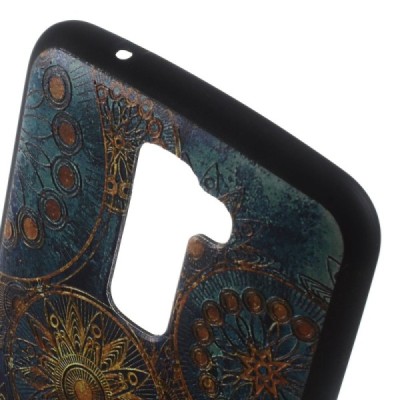 LG K10 (K420N) spalvotas kieto silikono TPU dėklas (nugarėlė) - Sapnas / Priedai.lt