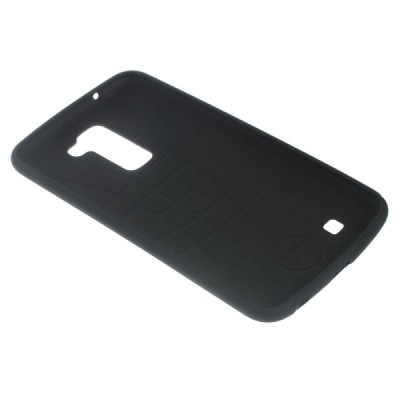 LG K10 (K420N) spalvotas kieto silikono TPU dėklas (nugarėlė) - Sapnas / Priedai.lt