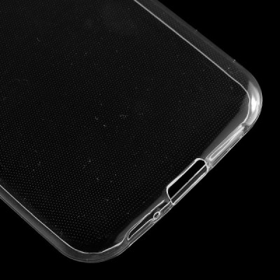 Samsung Galaxy J2 (J200) skaidrus (permatomas) kieto silikono TPU ploniausias pasaulyje dėklas / Priedai.lt