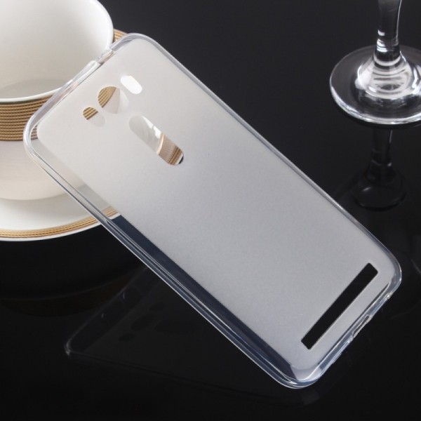Kieto silikono (TPU) skaidrus dėklas (Zenfone 2 Laser 5.0)