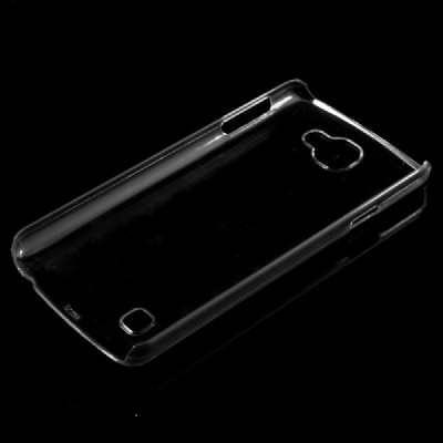 LG K4 (K120E) plastikinis skaidrus (permatomas) dėklas - nugarėlė / Priedai.lt