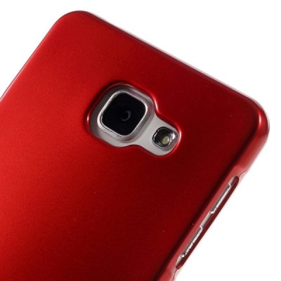 Samsung Galaxy A7 2016 (A710) Mercury raudonas kieto silikono (TPU) dėklas / Priedai.lt