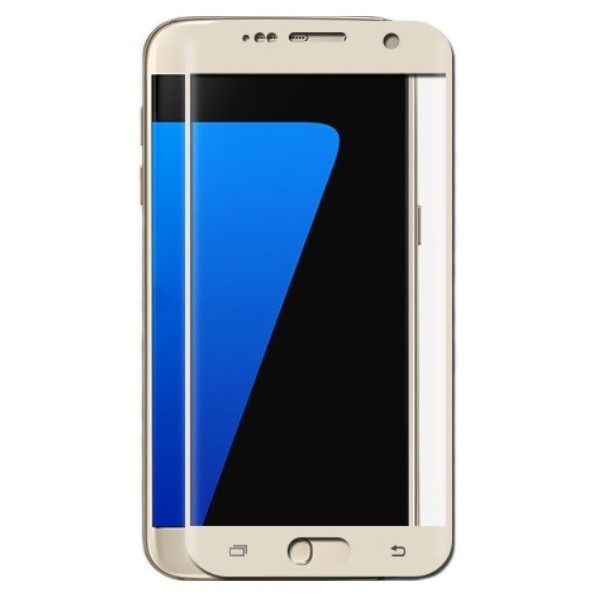 „Mofi“ Tempered Glass apsauginis ekrano stiklas 0.26 mm - auksinis (Galaxy S7)