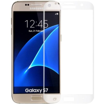Samsung Galaxy S7 (G930) „Amorus“ 9H Tempered Glass sustiprintos apsaugos skaidrus, permatomas pilnai dengiantis apsauginis ekra