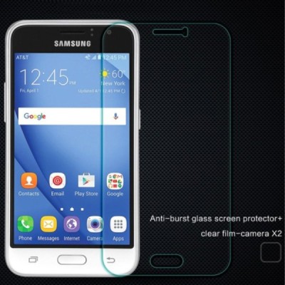 Samsung Galaxy J1 2016 (J120) „Nillkin“ H Tempered Glass sustiprintos apsaugos apsauginis ekrano stiklas 0,33 mm / Priedai.lt