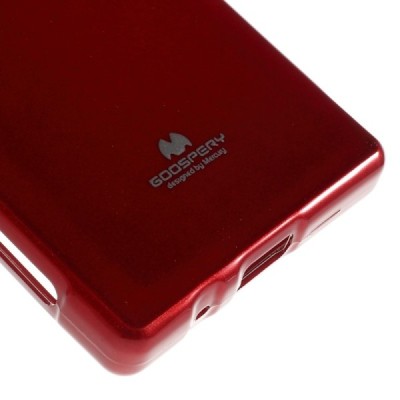 Sony Xperia Z5 Compact raudonas Mercury kieto silikono (TPU) dėklas / Priedai.lt