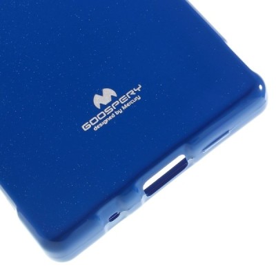 Sony Xperia Z5 Compact mėlynas Mercury kieto silikono (TPU) dėklas / Priedai.lt