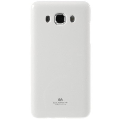Samsung Galaxy J5 2016 (J510) baltas Mercury kieto silikono (TPU) dėklas / Priedai.lt