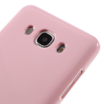 Samsung Galaxy J5 2016 (J510) šviesiai rožinė Mercury kieto silikono (TPU) dėklas / Priedai.lt