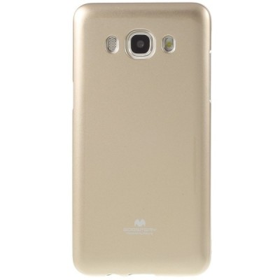 Samsung Galaxy J5 2016 (J510) auksinis Mercury kieto silikono (TPU) dėklas / Priedai.lt
