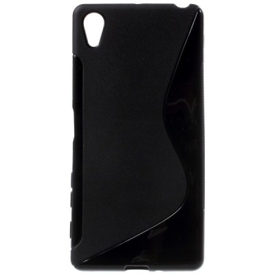 Sony Xperia X (F5121, F5122) kieto silikono TPU juodas dėklas - nugarėlė / Priedai.lt