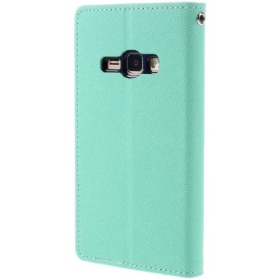 Samsung Galaxy J1 2016 (J120) Mercury mėtinis atverčiamas dėklas - piniginė / Priedai.lt