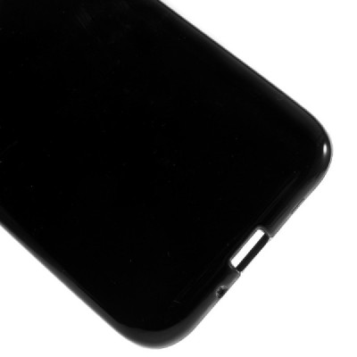 Samsung Galaxy J1 2016 (J120) kieto silikono TPU juodas dėklas - nugarėlė / Priedai.lt