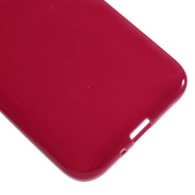 Samsung Galaxy J1 2016 (J120) kieto silikono TPU raudonas dėklas - nugarėlė / Priedai.lt
