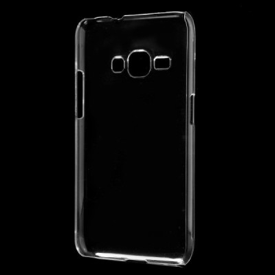 Samsung Galaxy J1 2016 (J120) plastikinis skaidrus (permatomas) dėklas - nugarėlė / Priedai.lt