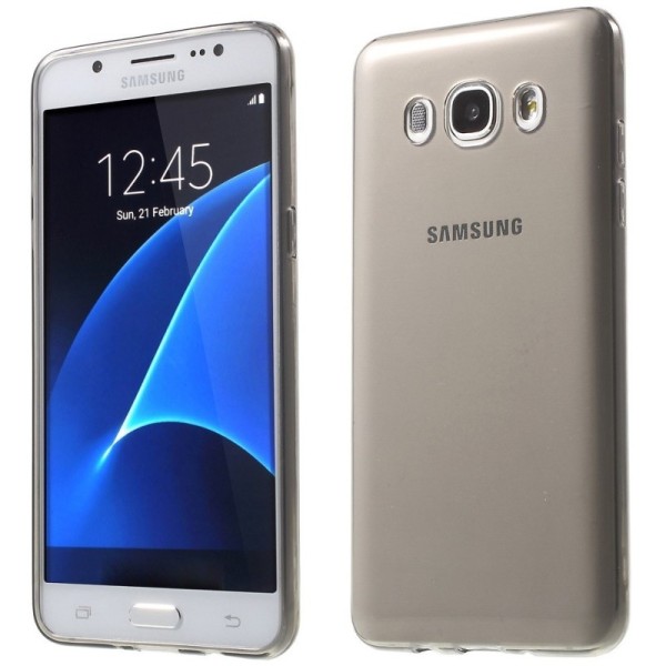 Ploniausias TPU skaidrus dėklas - pilkas (Galaxy J5 2016)