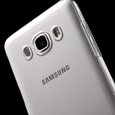 Samsung Galaxy J5 2016 (J510) plastikinis skaidrus (permatomas) dėklas - nugarėlė / Priedai.lt
