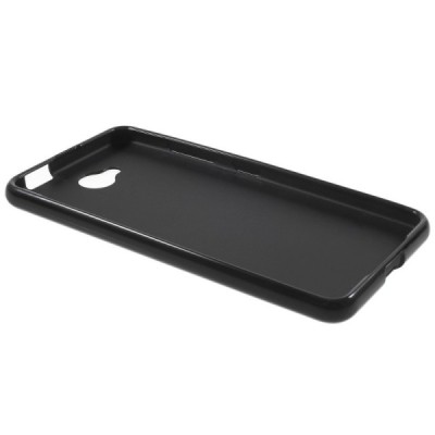 Microsoft Lumia 650 kieto silikono TPU juodas dėklas - nugarėlė / Priedai.lt