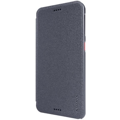 HTC Desire 530 pilkas odinis atverčiamas Nillkin Sparkle dėklas / Priedai.lt