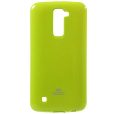 LG K10 (K420N) žalias Mercury kieto silikono (TPU) dėklas - nugarėlė / Priedai.lt