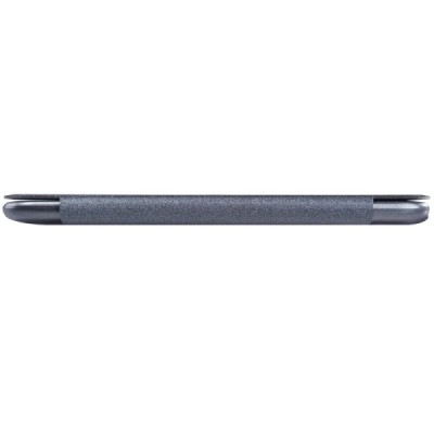 LG K10 (K420N) pilkas odinis atverčiamas Nillkin Sparkle dėklas / Priedai.lt