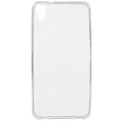 HTC Desire 825 skaidrus (permatomas) kieto silikono TPU ploniausias pasaulyje bespalvis dėklas / Priedai.lt