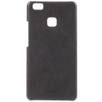 „Mofi“ Slim Leather Huawei P9 Lite (Huawei Ascend P9 Lite, Huawei G9 Lite) pilkas odinis dėklas - nugarėlė / Priedai.lt