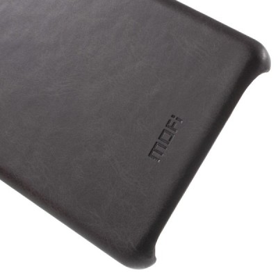 „Mofi“ Slim Leather Huawei P9 Lite (Huawei Ascend P9 Lite, Huawei G9 Lite) pilkas odinis dėklas - nugarėlė / Priedai.lt