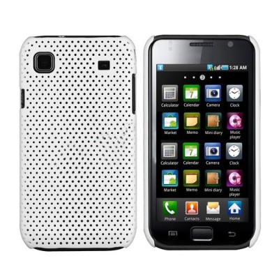 Tinklelio formos baltas Samsung Galaxy S i9000 dėklas (dėkliukas) / Priedai.lt