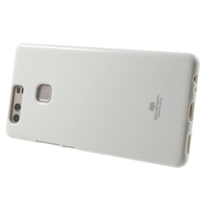 Huawei P9 Plus baltas Mercury kieto silikono (TPU) dėklas - nugarėlė / Priedai.lt