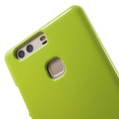 Huawei P9 Plus žalias Mercury kieto silikono (TPU) dėklas - nugarėlė / Priedai.lt