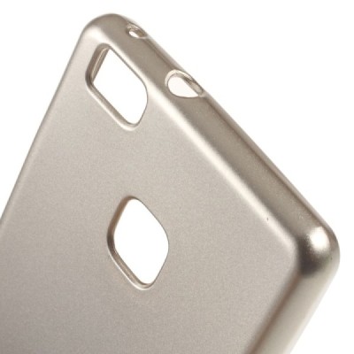 Huawei P9 lite auksinis Mercury kieto silikono (TPU) dėklas - nugarėlė / Priedai.lt
