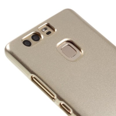 Huawei P9 auksinis Mercury kieto silikono (TPU) dėklas - nugarėlė / Priedai.lt