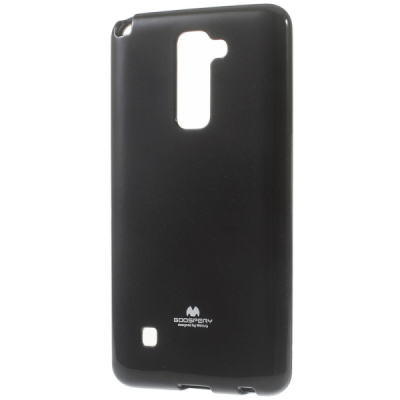 LG Stylus 2 (K520) Mercury juodas kieto silikono tpu dėklas - nugarėlė / Priedai.lt